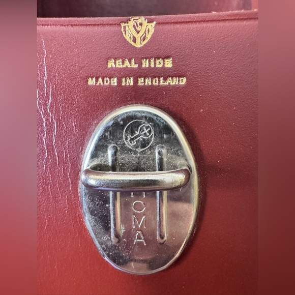 Vintage Homa Leather Camera Bag, Crossbody Purse, English Leather, Brown - Picture 12 of 12